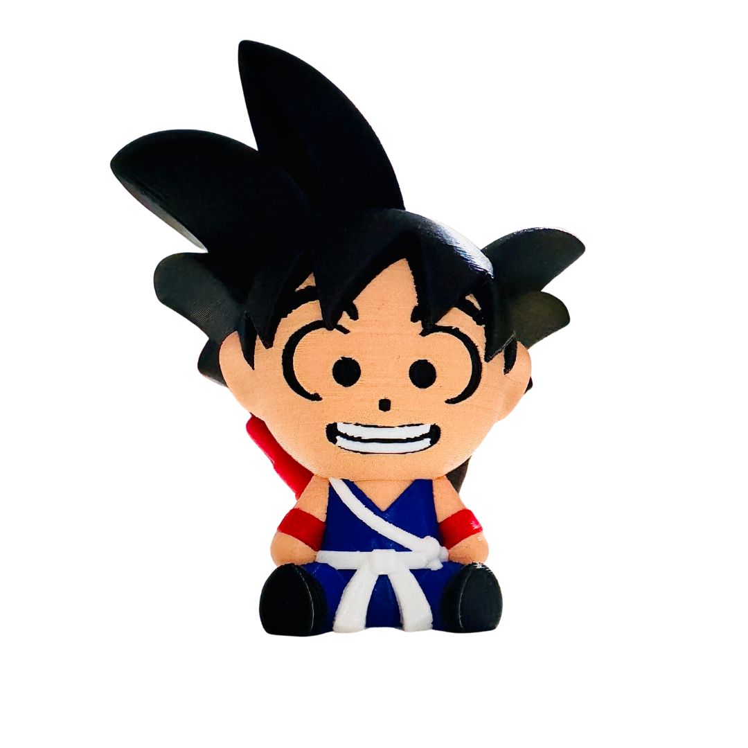 Figura Impressa em 3D – Goku (Dragon Ball)